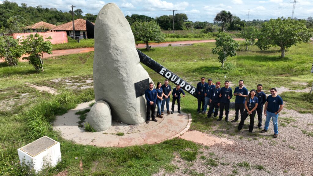 Equipes de Rondônia e Roraima juntas (Foto: Peterson Campos / Acervo Ecoporé)